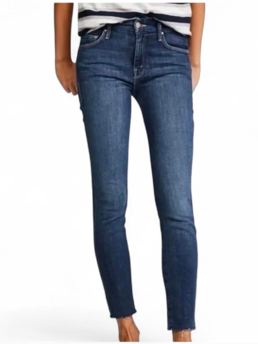 MOTHER X REVOLVE The Looker Ankle Fray Home Movies Jeans - Size 28